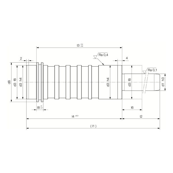 Lieferumfang:
inkl. 1 Ringbride Norm 8005 im jeweiligen Durchmesser

Material: 100Cr6, gehärtet 62-64 HRC, randschichtgehärtet, Tiefe 1.5+1 mm

Temperaturbeständigkeit: bis ca. 170°C
