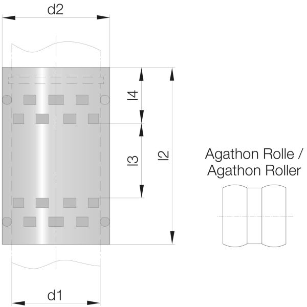 Lieferumfang: inkl. Montageband
Material der Agathon Rollen: 100Cr6 (1.3505), gehärtet 62-64 HRC
Material des Käfigs: Aluminium 3.1645 (AlCuMgPb)