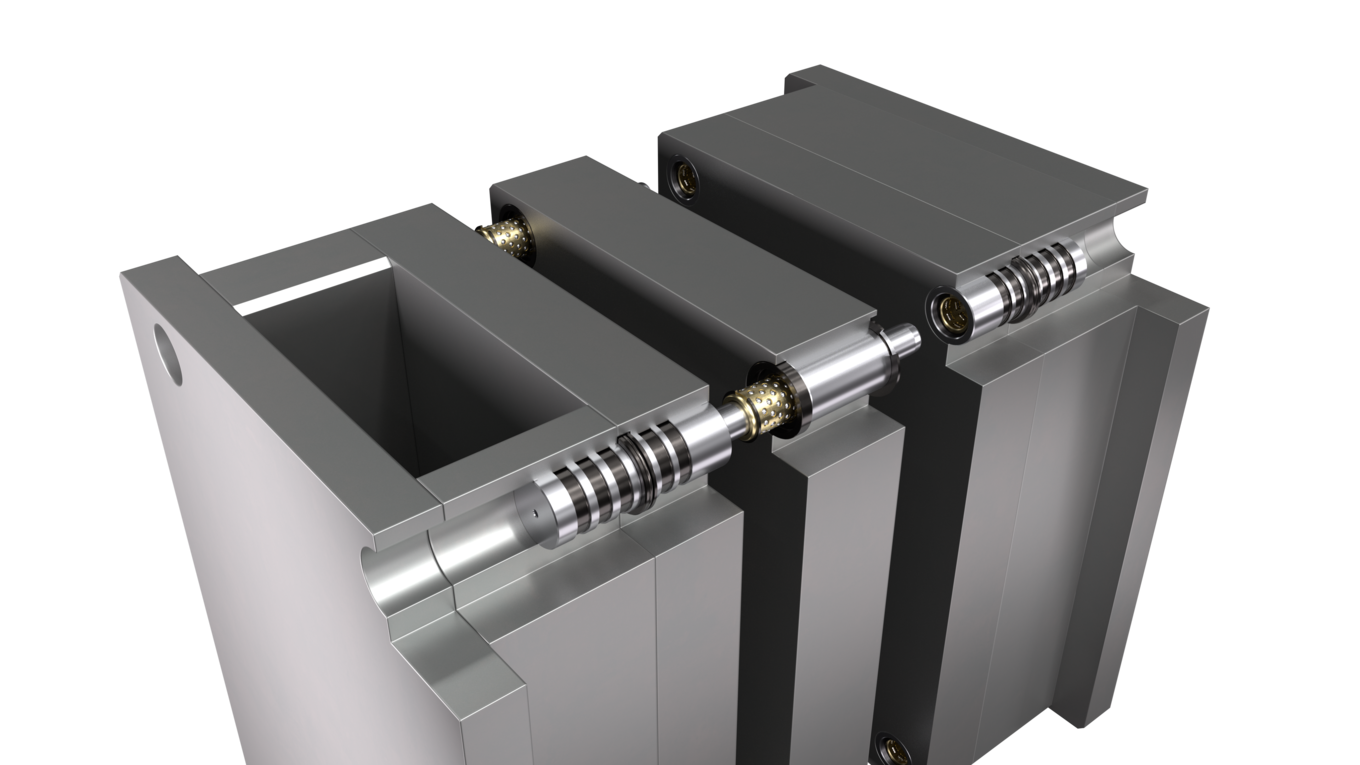 Stiffer guides for progressive tools
